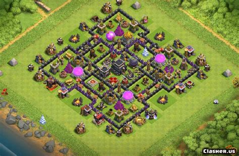 coc maps town hall 9|coc town hall 9 layout.